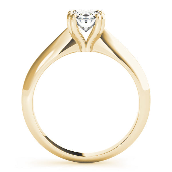 Ava Oval Lab Grown Diamond Solitaire Engagement Ring IGI Certified-VIRABYANI